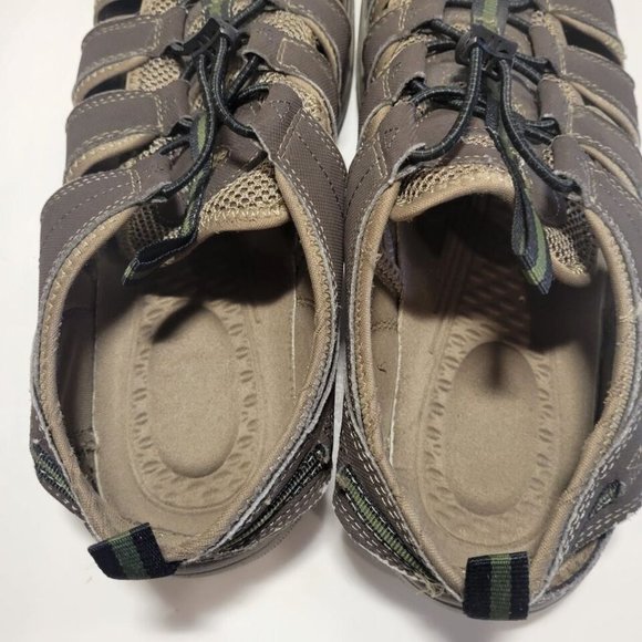 Free Shipping! Bass Stingray Brown Water Hiking Shoes Mens Sz. 13 M - Picture 6 of 13